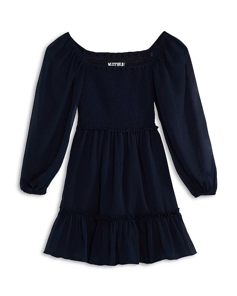 KATIEJNYC KATIEJNYC GIRLS' MOLLY LONG SLEEVE DRESS - BIG KID