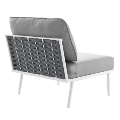Stance Outdoor Patio Aluminum Armless Chair