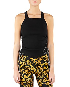 Versace Jeans Couture - Costina Ribana Ruched Tank Top