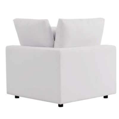 Commix Overstuffed Outdoor Patio Corner Chair