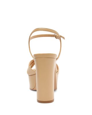 Women's Keefa Crossover High Heel Platform Sandals