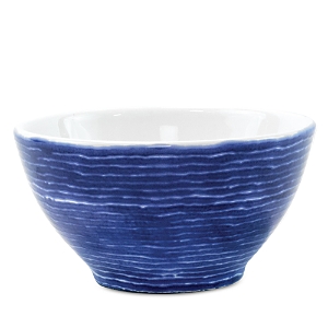 Vietri Santorini Stripe Cereal Bowl In Blue