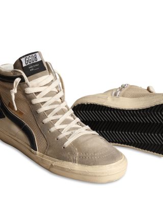 Men's Slide Lace Up High Top Sneakers