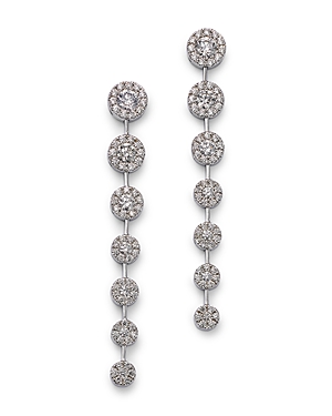 Bloomingdale's Diamond Drop Earrings in 14K White Gold, 1.50 ct. t.w. - 100% Exclusive