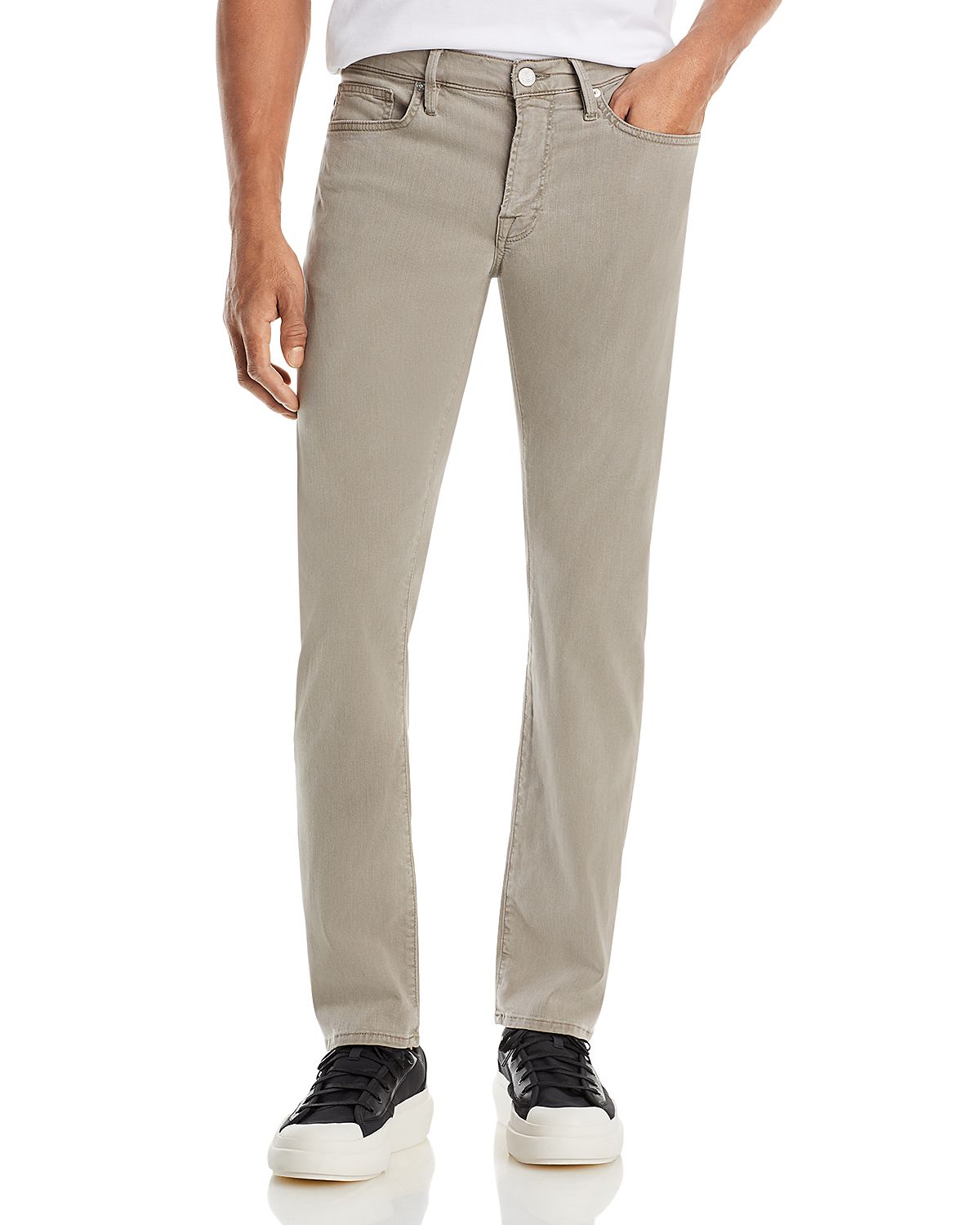 Frame L'Homme Slim Brushed Twill Pants