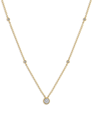 Bloomingdale's Diamond Solitaire Necklace in 14K Yellow Gold, 0.25 ct. t.w. - 100% Exclusive