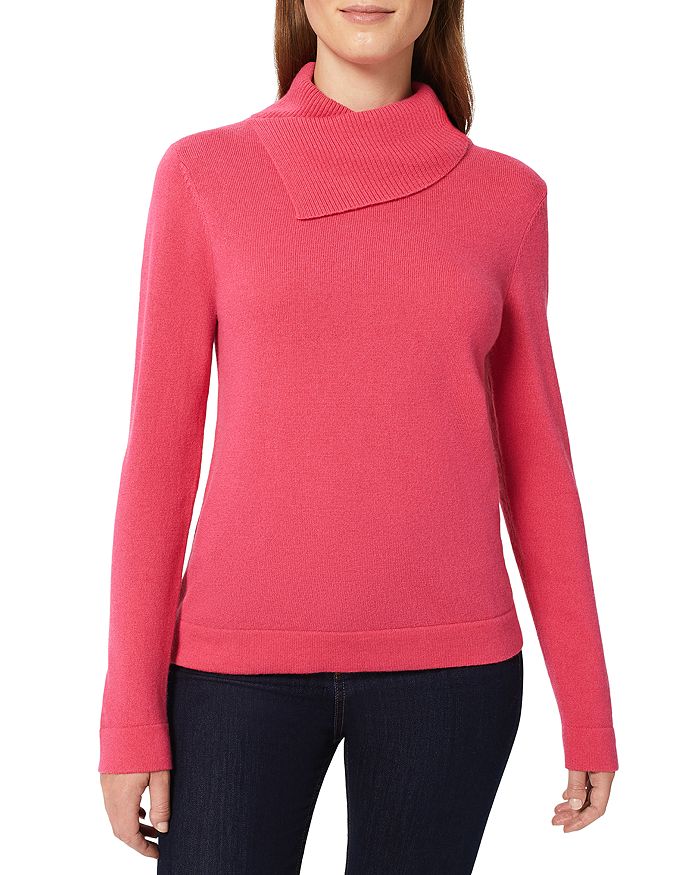 Envelope neck sweater outlet