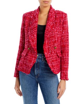 AQUA - Double Breasted Tweed Jacket