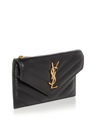  Cassandre Matelasse Fragments Flap Card Case