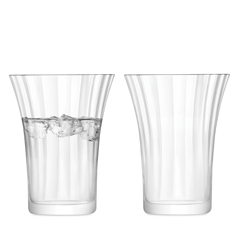 Lsa Aurelia Tumbler, Set Of 2 In Clear