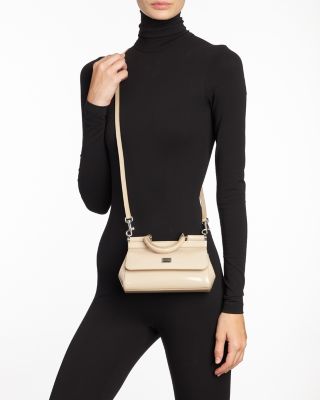 Small Sicily Bag in Polished Calfskin
