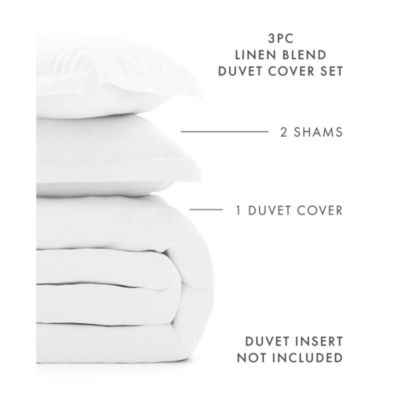 Soft Linen Blend Bedding Collection
