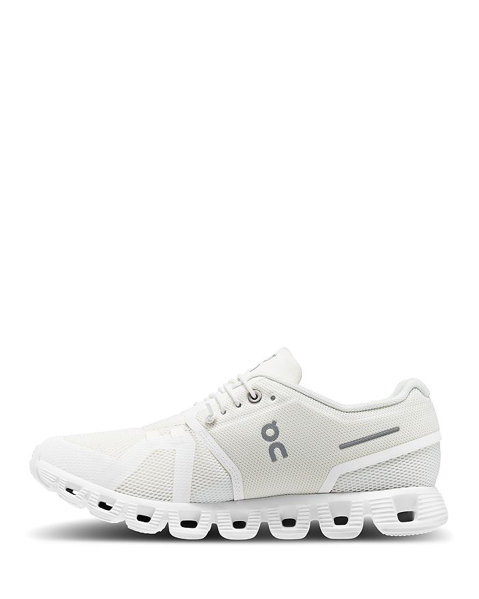Shop On Women's Cloud 5 Low Top Sneakers In Undyed-white/white