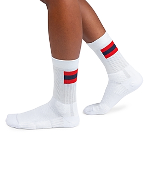 Shop On Tennis Socks In White/red