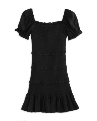 Girls' Laila Puff Sleeve Tiered Smocked Dress - Big Kid