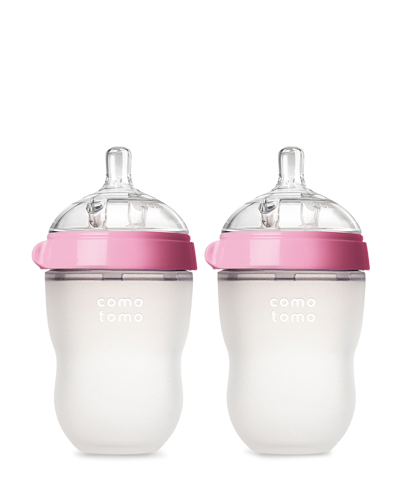 Comotomo 8 oz. Baby Bottles, 2 Pack