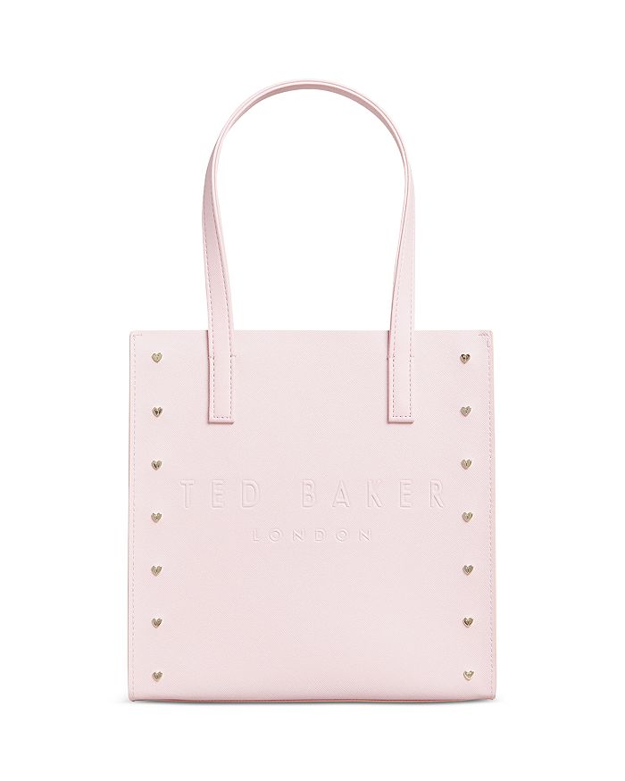 Ted Baker Pale Pink + Rose Gold Dinner Bag, Women's Fashion, Bags