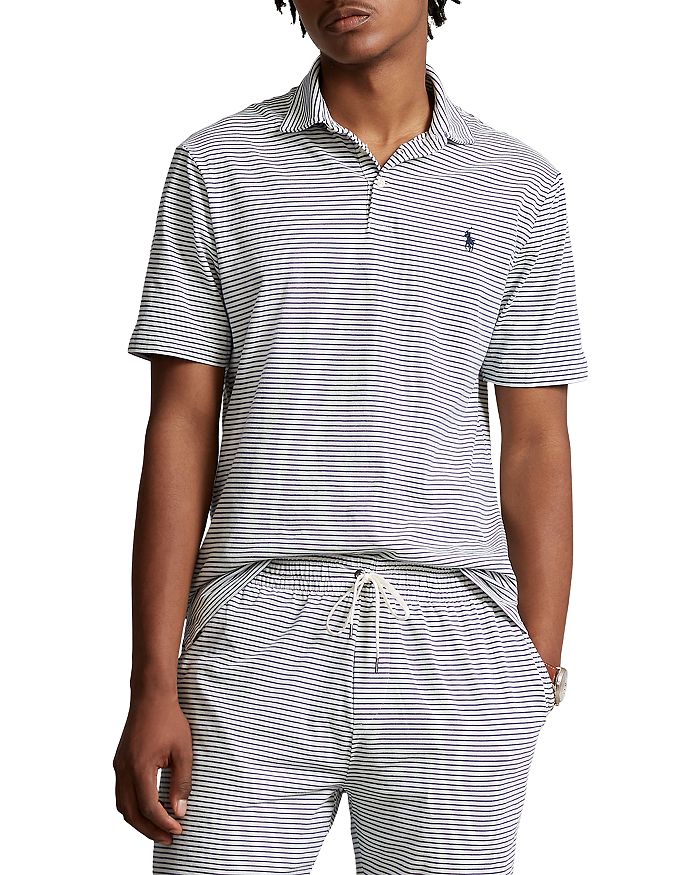 Polo Ralph Lauren - Classic Fit Striped Jersey Polo Shirt