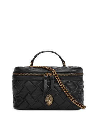 Kensington Embossed Leather Vanity Case 