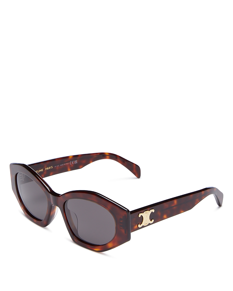 Celine Triomphe Cat Eye Sunglasses, 55mm · OS