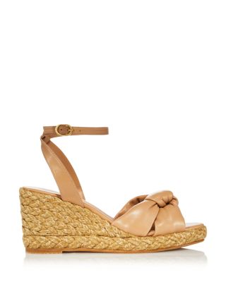 tan low wedge sandals