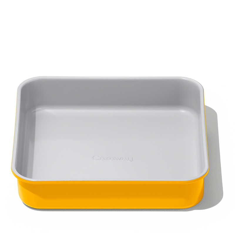 Caraway Nonstick Square Baking Pan In Marigold