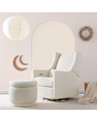 Enoki Boucl&eacute; Storage Ottoman