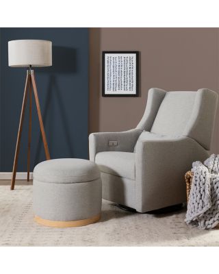 Naka Performance Upholstered Storage Ottoman