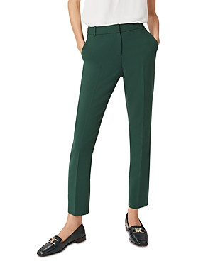 Hobbs London Suki Tailored Trousers In Rich Sage
