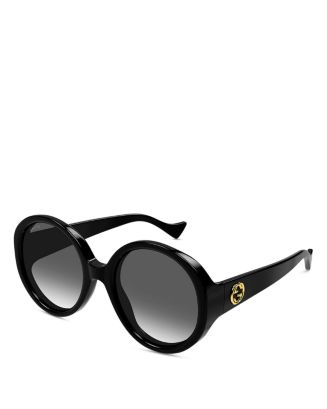 Gucci Kering GG Round Sunglasses, 56mm | Bloomingdale's
