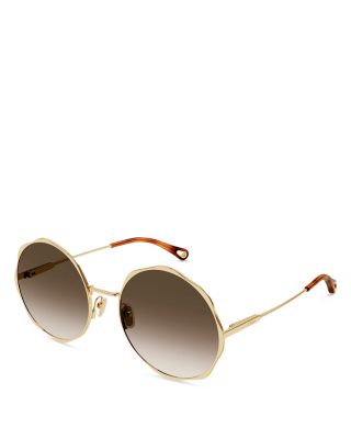 Chloe Honore Round Sunglasses, 59mm