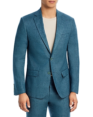 Robert Graham Delave Linen Slim Fit Suit Jacket In Cedar Green