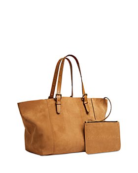 Gerard Darel - Simple Large Leather Shopper Bag w/ Pouch 