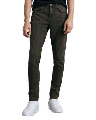 rag & bone Aero Stretch Skinny Jeans in Fordham Brown