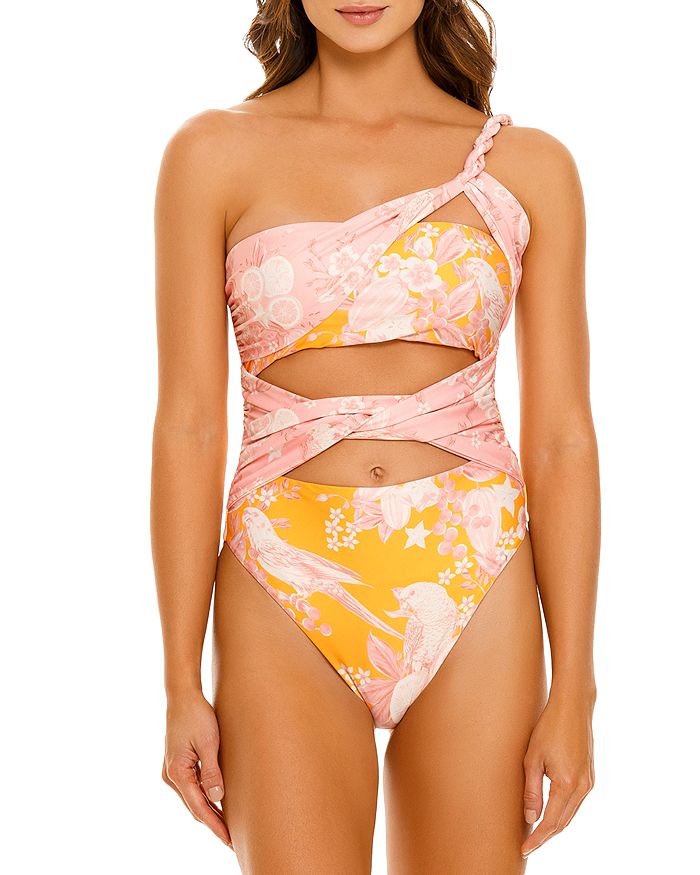 Cut Out One Piece Swimsuit - Bloomingdale's