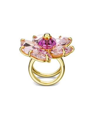 Idyllia Crystal Double Ring