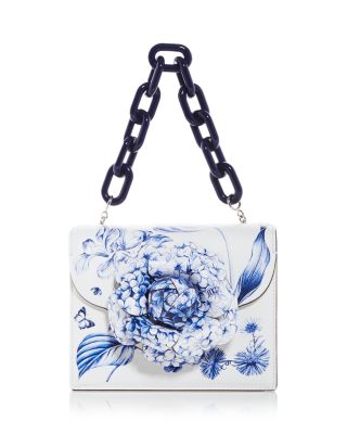 Oscar de la renta flower bag sale