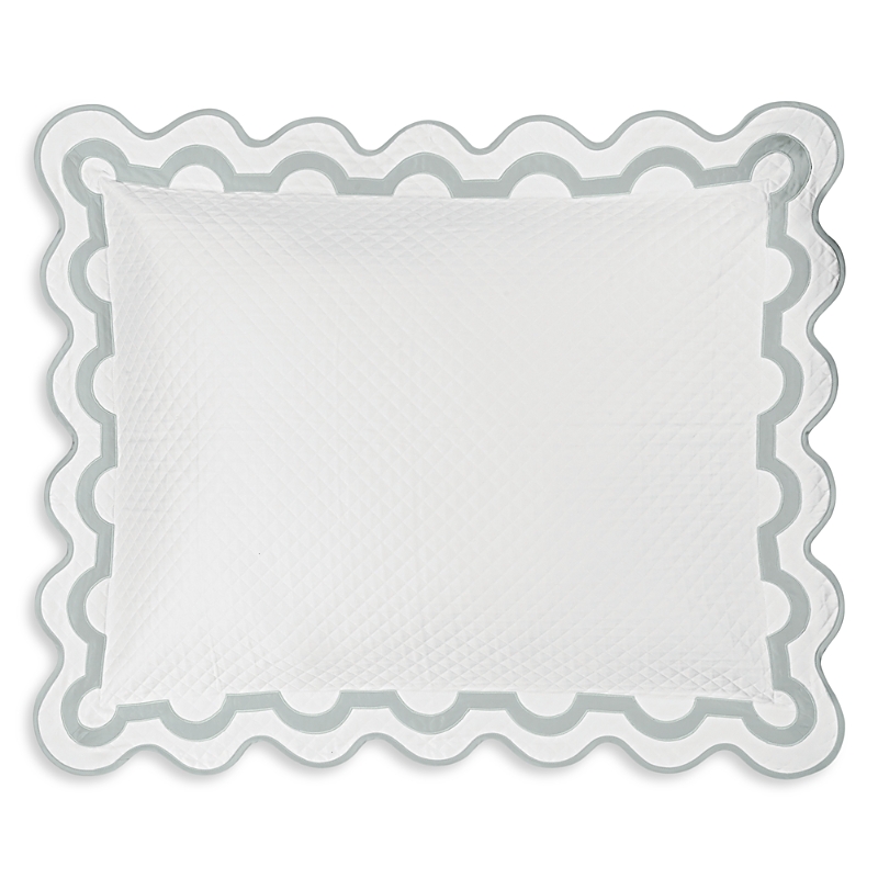 Matouk Mirasol Matelasse Standard Sham In Green