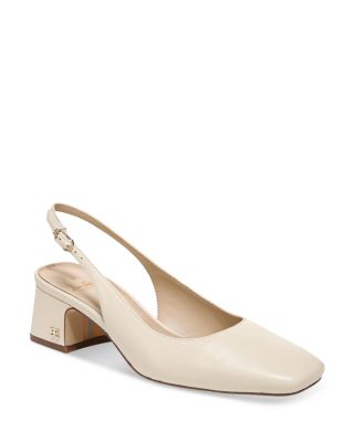 Sam Edelman Terra Slingback Pump In Modern Ivory