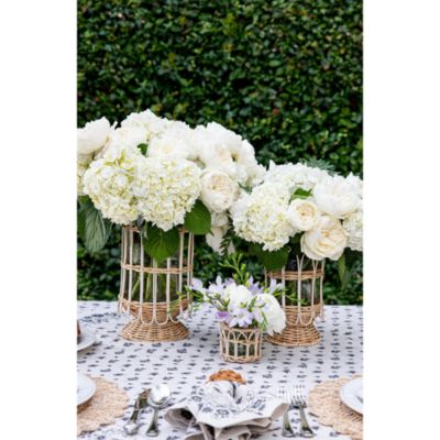 Provence Rattan Whitewash Medium Hurricane