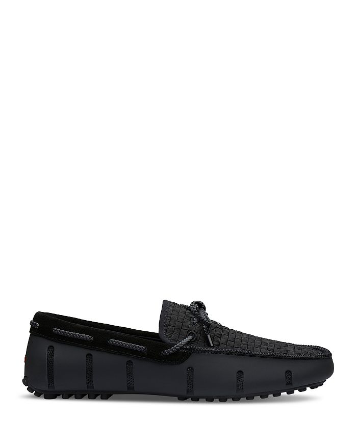 Swims Mens' Woven Loafers In Black