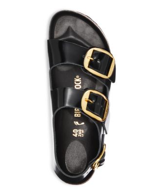 Women&#39;s Milano High Shine Big Buckle Sandals