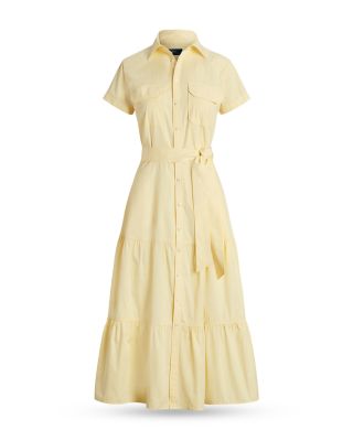 Ralph Lauren Cotton Tiered Shirt Dress | Bloomingdale's Women