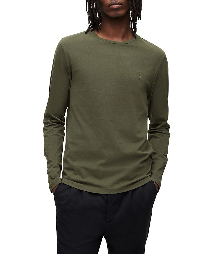 Maglione ALLSAINTS Wick In Misto Lana, Taglia L, Colore Verde Pino &ndash; Con Etichette!