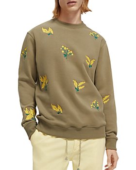 Scotch & Soda - Embroidered Floral Sweatshirt