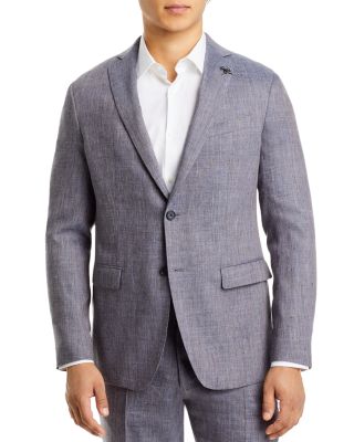 John Varvatos Star USA Two-Toned Linen Blend Slim Fit Suit Jacket ...