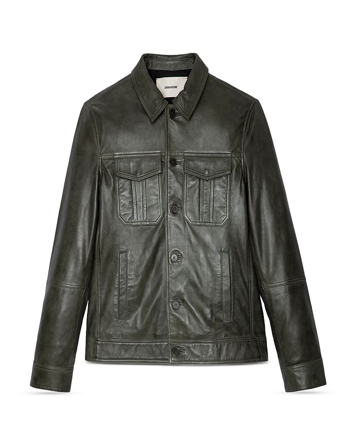 Zadig & Voltaire Lasso Leather Jacket | Bloomingdale's