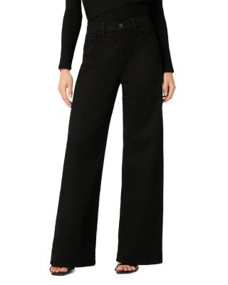 Joe's Jeans - The Mia High Rise Wide Leg Jeans in Black