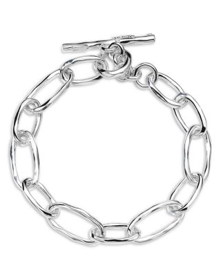 IPPOLITA - Sterling Silver 925 Classico Faceted Oval Link Bracelet