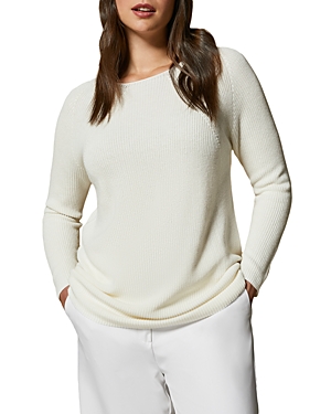 Marina Rinaldi Antenna Sweater In White